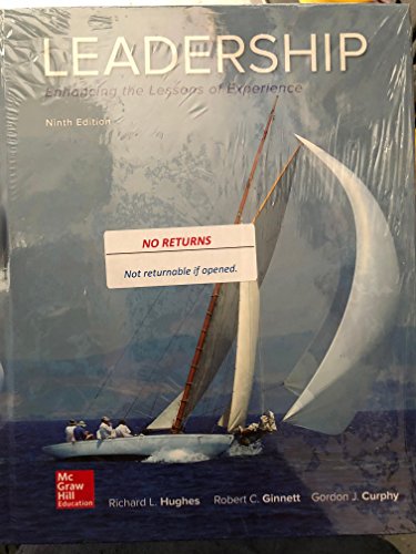 Leadership: Enhancing the Lessons of Experience