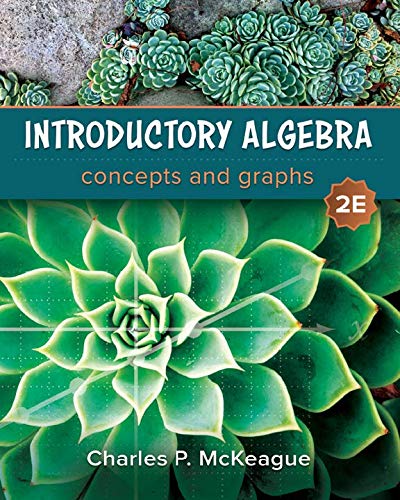 Introductory Algebra: Concepts & Graphs, 2E, with online access