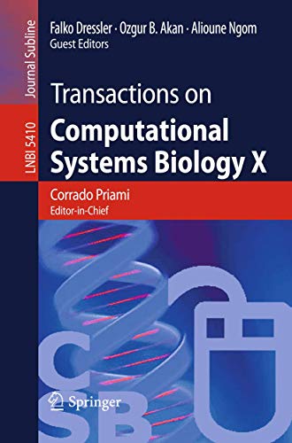 Transactions on Computational Systems Biology X (Lecture Notes in Computer Science / Transactions on Computational Systems Biology)